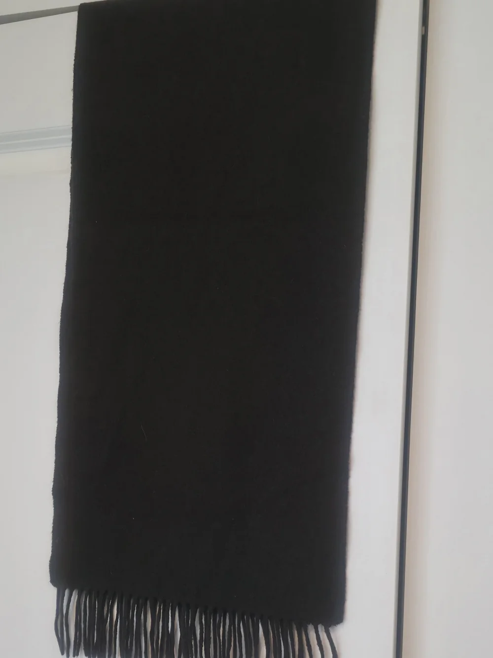 Classic Brown Fringe Scarf